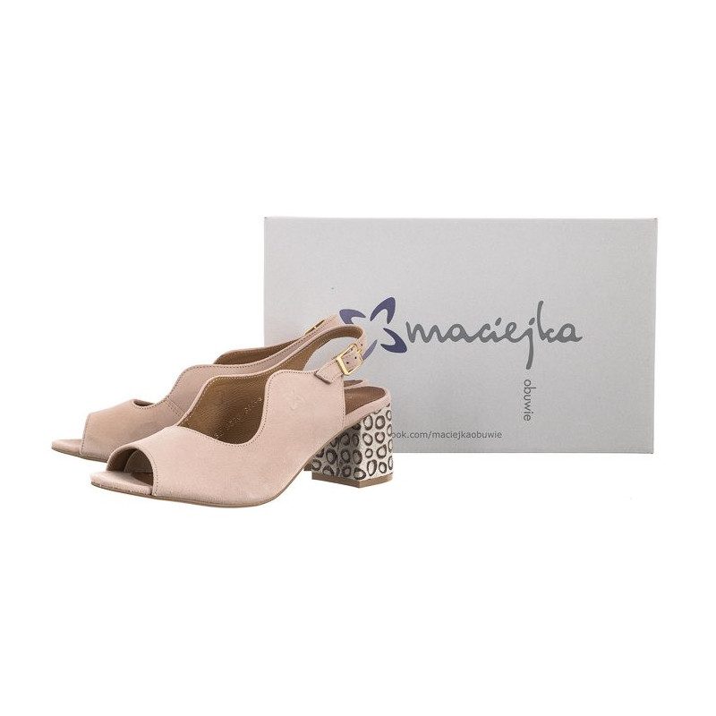 Maciejka Beżowe 05870-04/00-1 (MA995-a) sandalai