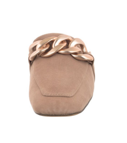 Caprice Beżowe 9-27104-20 317 Bark Suede (CP359-a) Moteriški batai/šlepetės