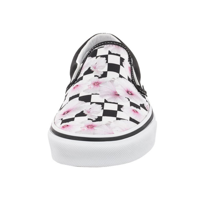 Vans Classic Slip-O Hibiscus Check Black VN0A5JLXBM81 (VA398-a) sportiniai bateliai