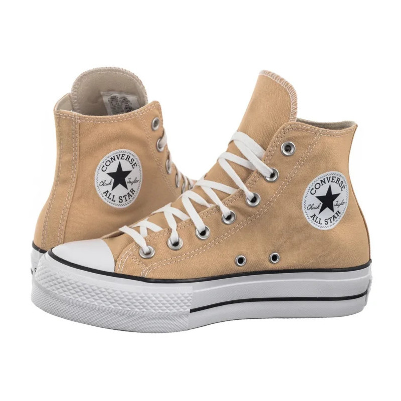 Converse CTAS Lift Hi Coastal Dune/White/Black A11874C (CO596-j) bateliai