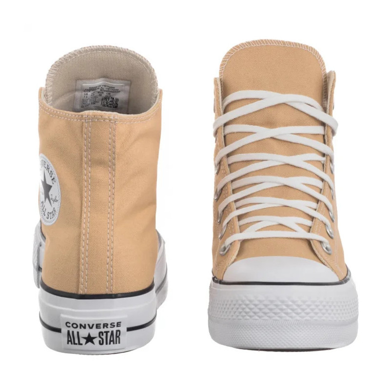 Converse CTAS Lift Hi Coastal Dune/White/Black A11874C (CO596-j) bateliai