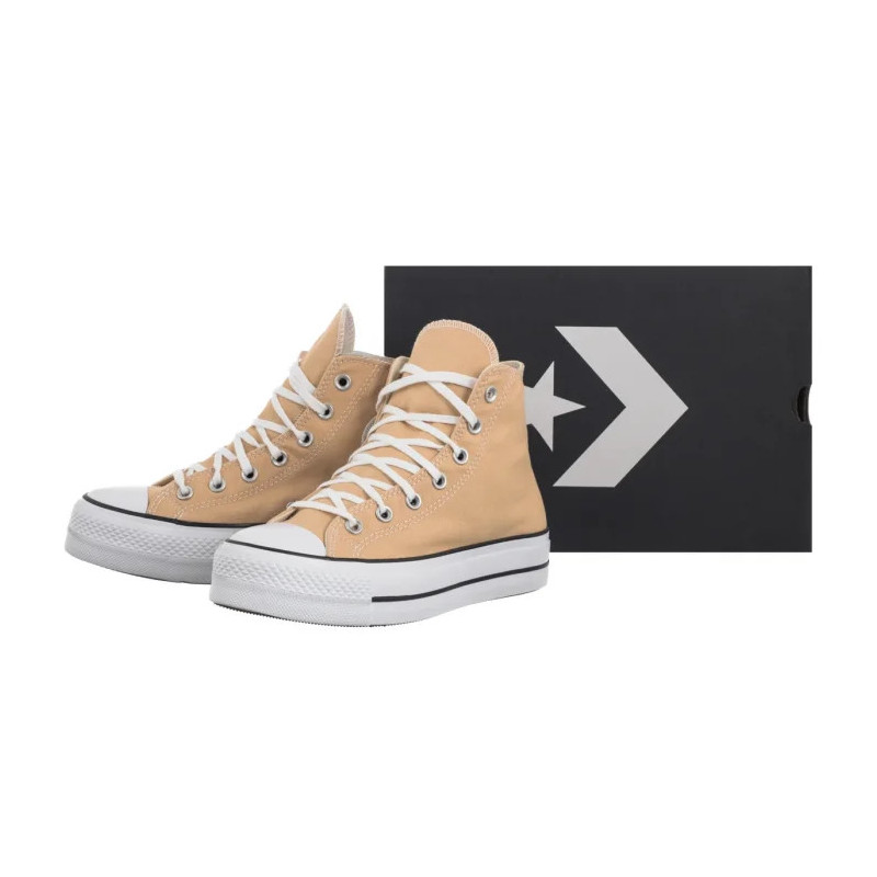 Converse CTAS Lift Hi Coastal Dune/White/Black A11874C (CO596-j) bateliai