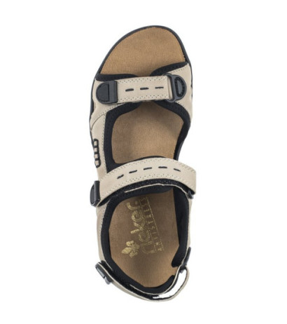 Rieker Beżowe 64582-60 (RI91-a) sandalai