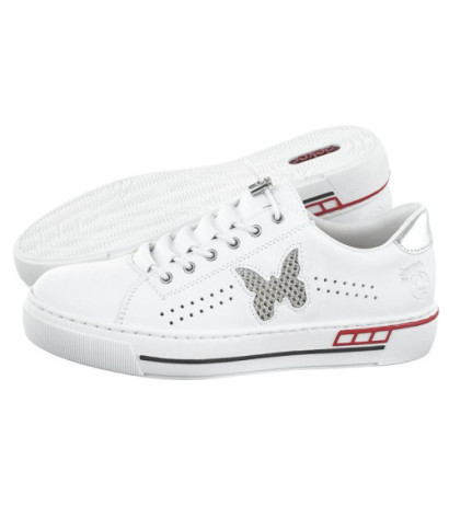 Rieker Białe L8857-80 White...