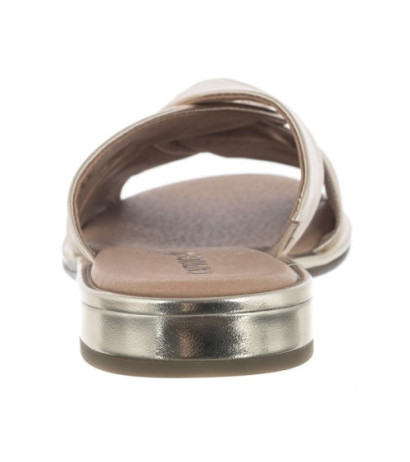Caprice Złote 9-27100-42 959 Platin Metal (CP361-a) Moteriški batai/šlepetės