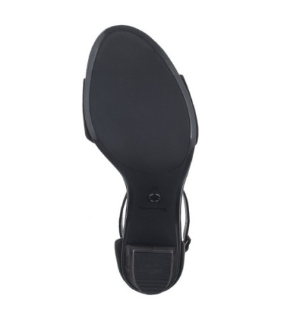 Tamaris Czarne 1-28396-20 004 Black Suede (TM439-b) sandalai