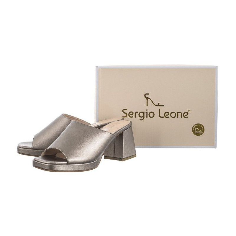 Sergio Leone Platynowe KL 322 (SL487-a) Moteriški batai/šlepetės