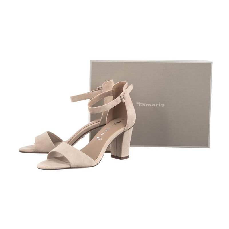 Tamaris Beżowe 1-28396-42 251 Nude (TM439-c) sandalai