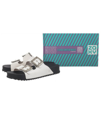 Zaxy Partner III Fem HH285159/90042 Black/White (ZA169-e) Moteriški batai/šlepetės