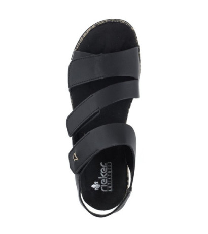 Rieker Czarne V2301-00 Black (RI109-a)