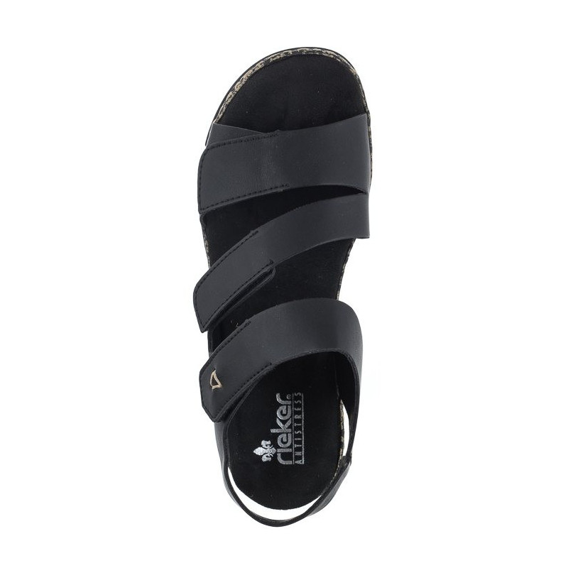 Rieker Czarne V2301-00 Black (RI109-a)