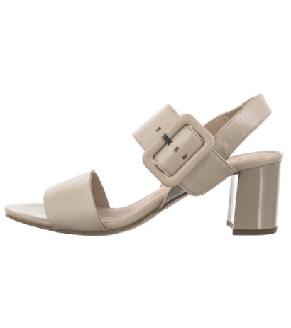 Caprice Beżowe 9-28306-20 433 Beige Perlato (CP369-a) sandalai