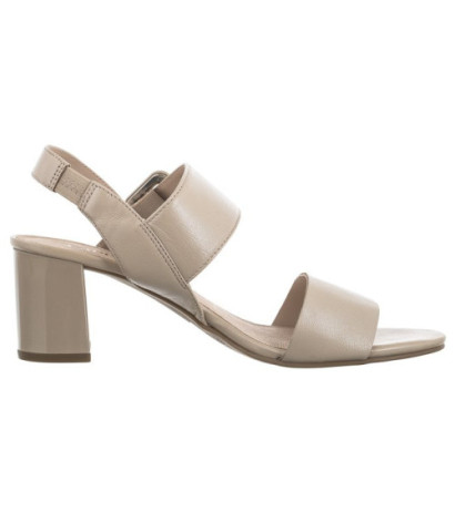 Caprice Beżowe 9-28306-20 433 Beige Perlato (CP369-a) sandalai