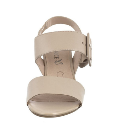 Caprice Beżowe 9-28306-20 433 Beige Perlato (CP369-a) sandalai