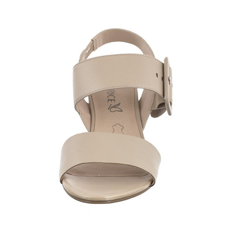Caprice Beżowe 9-28306-20 433 Beige Perlato (CP369-a) sandalai