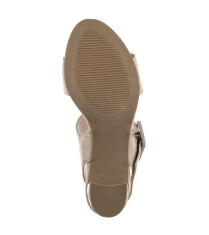 Caprice Beżowe 9-28306-20 433 Beige Perlato (CP369-a) sandalai