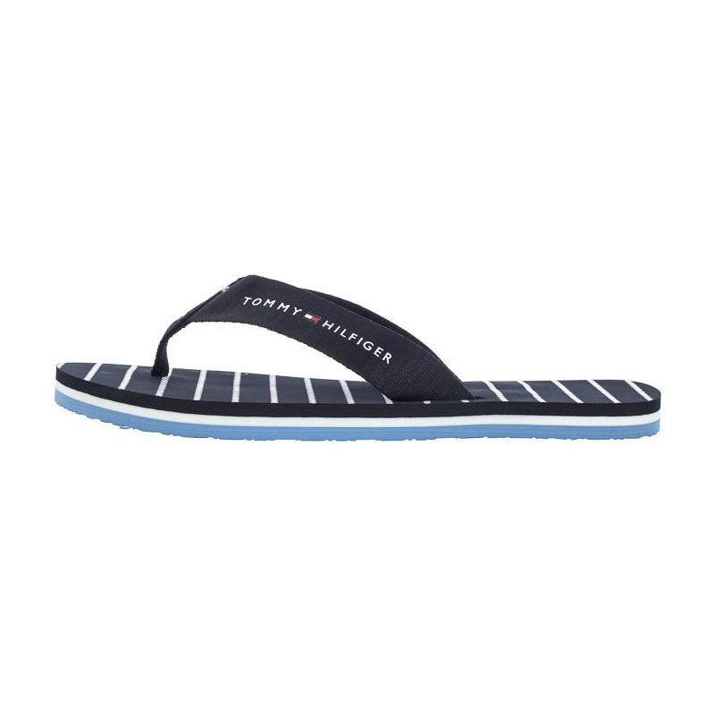 Tommy Hilfiger Tommy Essential Rope Sandal Space Blue FW0FW07142 DW6 (TH785-a) šlepetės