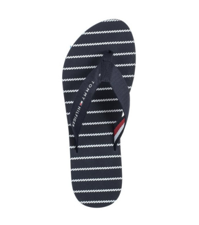 Tommy Hilfiger Tommy Essential Rope Sandal Space Blue FW0FW07142 DW6 (TH785-a) šlepetės