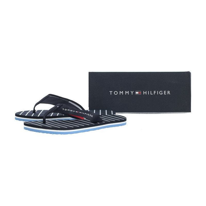 Tommy Hilfiger Tommy Essential Rope Sandal Space Blue FW0FW07142 DW6 (TH785-a) šlepetės
