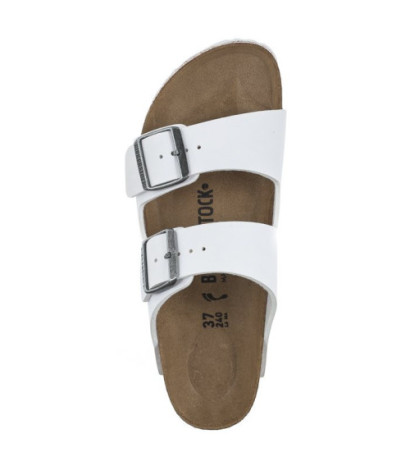 Birkenstock Arizona Bs White 0552683 (BK206-a) Moteriški batai/šlepetės