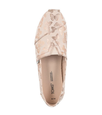 Toms Alpargata Dusty Peach Foil Butterflies 10019630 (TS36-a) sportiniai bateliai