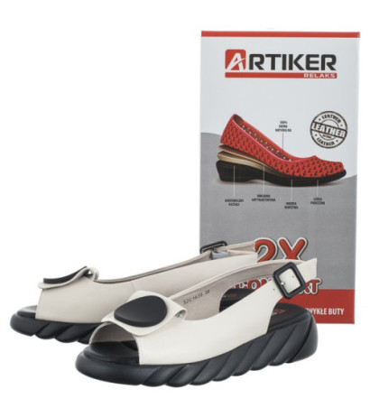 Artiker Beżowe 52C1639 (AR82-a) sandalai