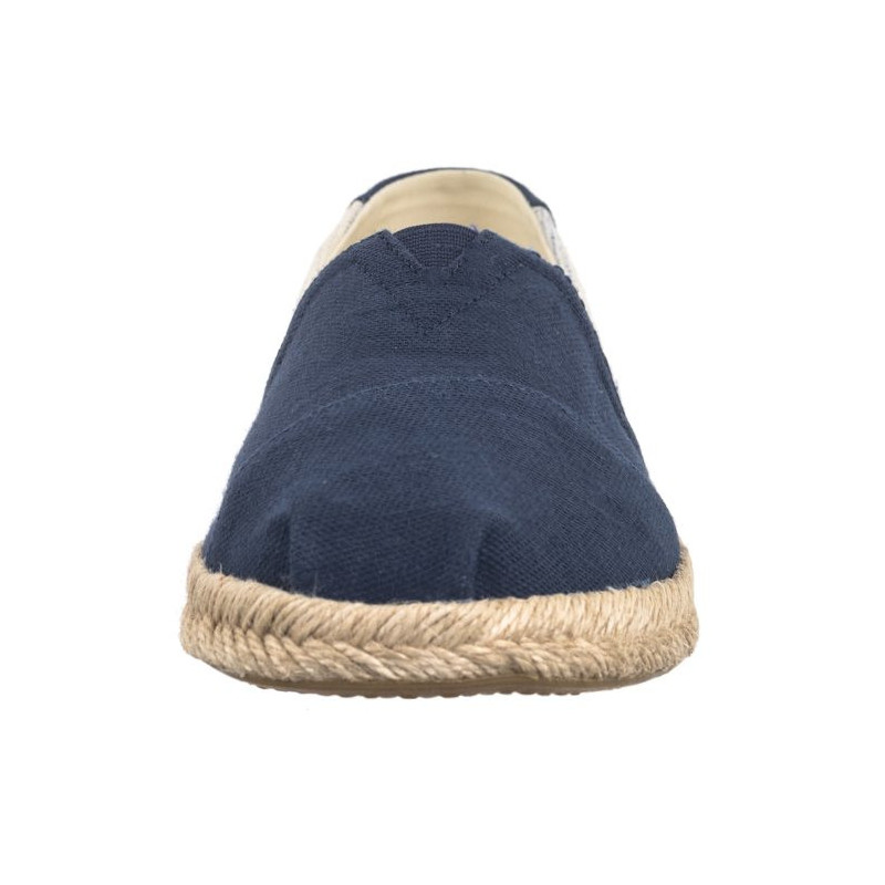 Toms Alpargata Rope Navy Recycled Cotton University Stripes 10019683 (TS31-b) sportiniai bateliai