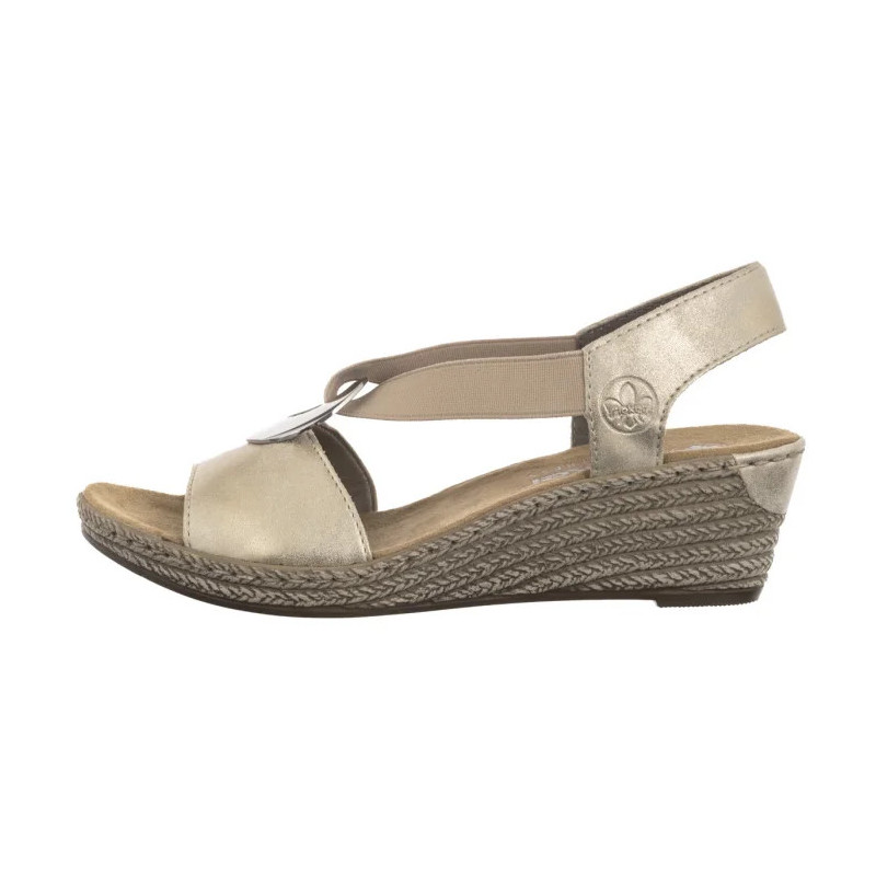 Rieker Beżowe 624H6-60 Beige (RI118-b)