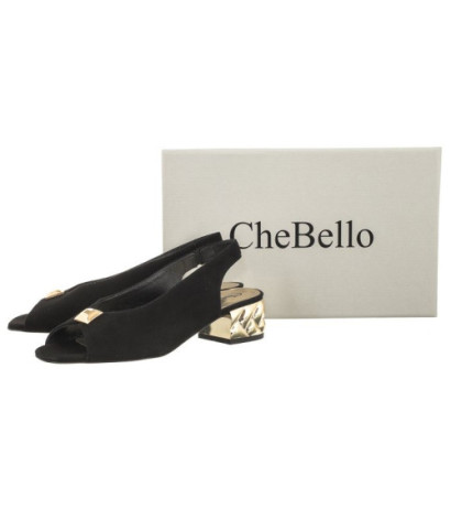 CheBello Czarne 4074-037-000-PSK-S276 (CH129-a) sandalai