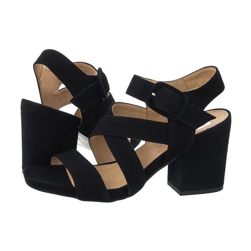 Nessi Czarne 23478 (NE328-b) sandalai