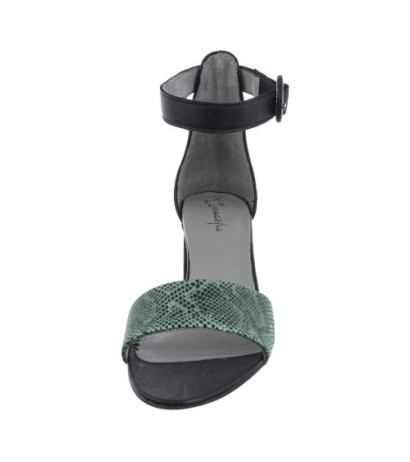 Maciejka Czarne/Zielone 04141-20/00-5 (MA1068-a) sandalai