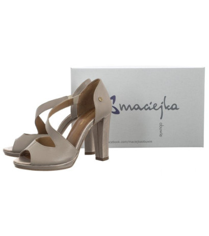 Maciejka Beżowe 06083-04/00-1 (MA1072-a) sandalai
