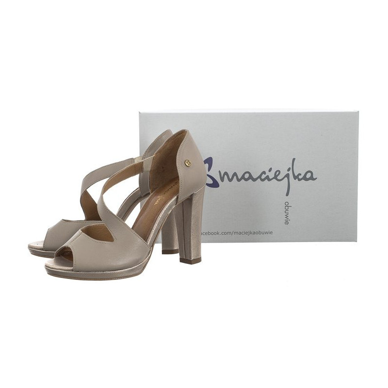 Maciejka Beżowe 06083-04/00-1 (MA1072-a) sandalai