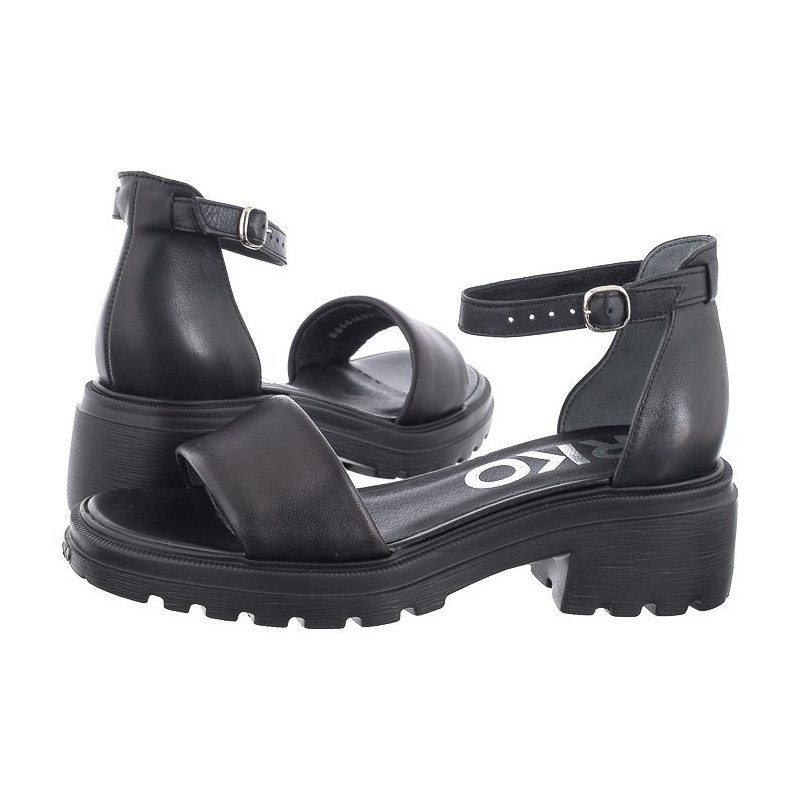 Ryłko Czarne 3MF54_Y_ _8SU (RY653-b) sandalai