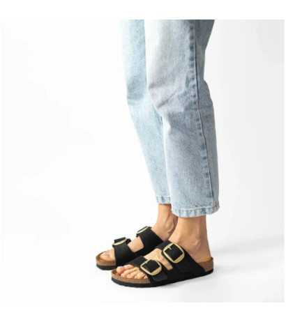 Birkenstock Arizona Big Buckle Black 1023290 (BK211-a) Moteriški batai/šlepetės