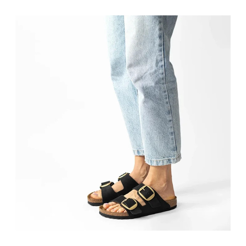 Birkenstock Arizona Big Buckle Black 1023290 (BK211-a) Moteriški batai/šlepetės
