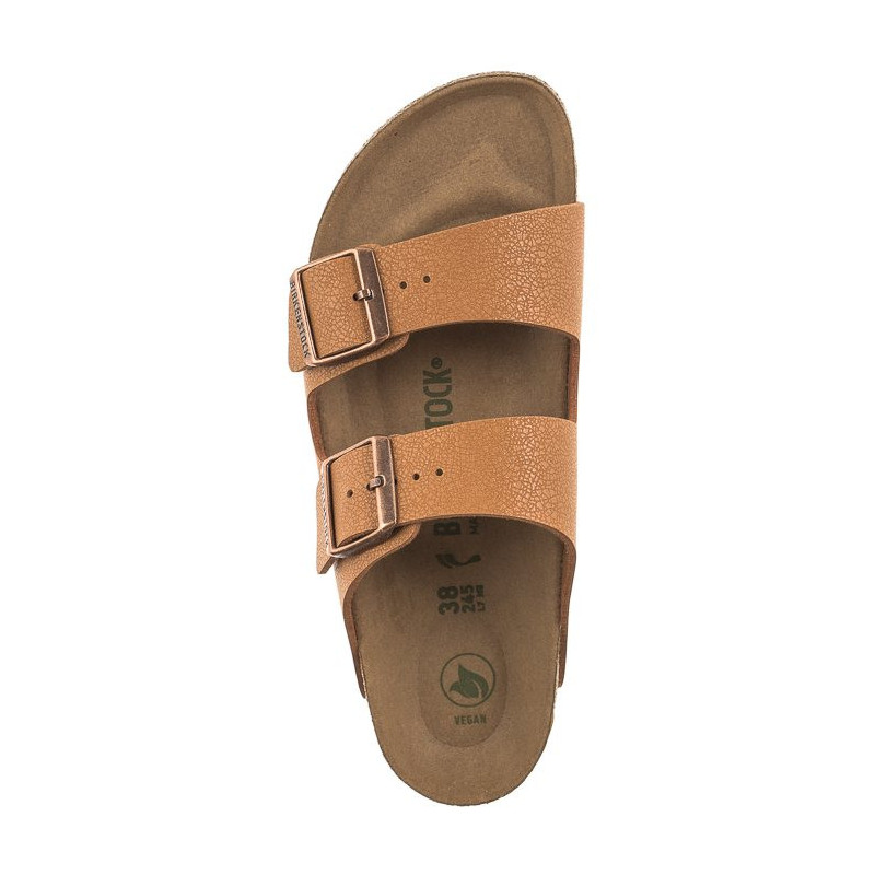 Birkenstock Arizona BF Vegan Pecan 1025046 (BK222-a) Moteriški batai/šlepetės