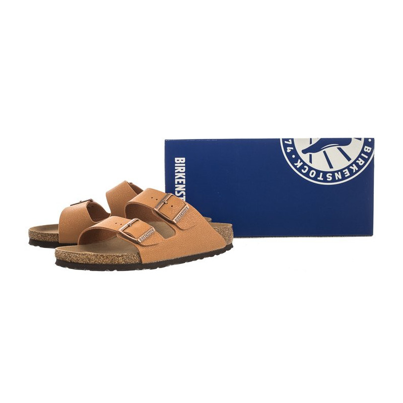 Birkenstock Arizona BF Vegan Pecan 1025046 (BK222-a) Moteriški batai/šlepetės