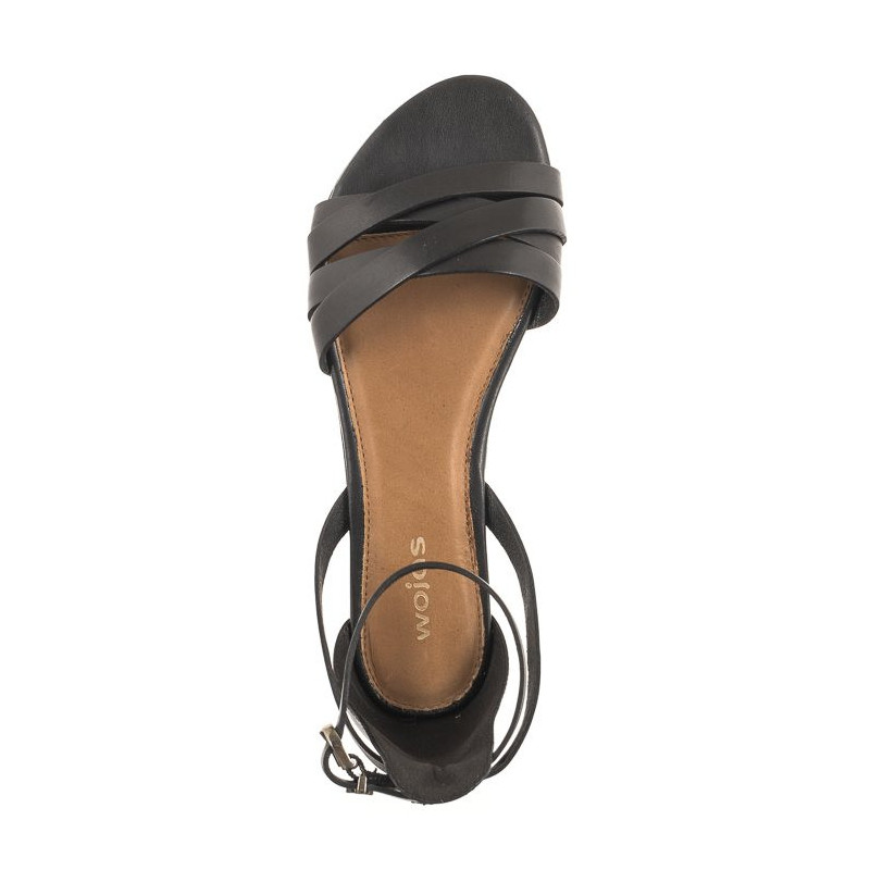 Wojas Czarne 76015-51 (WO154-a) sandalai