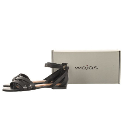 Wojas Czarne 76015-51 (WO154-a) sandalai