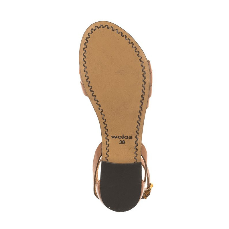 Wojas Brązowe 76015-53 (WO154-b) sandalai