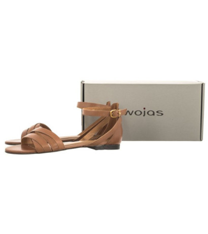 Wojas Brązowe 76015-53 (WO154-b) sandalai