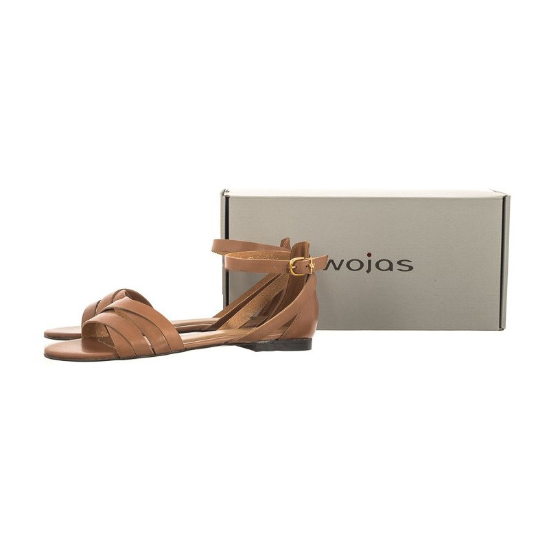 Wojas Brązowe 76015-53 (WO154-b) sandalai