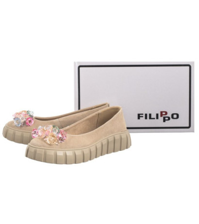 Filippo Beżowe DP4682/25 BE (FO40-b) batai