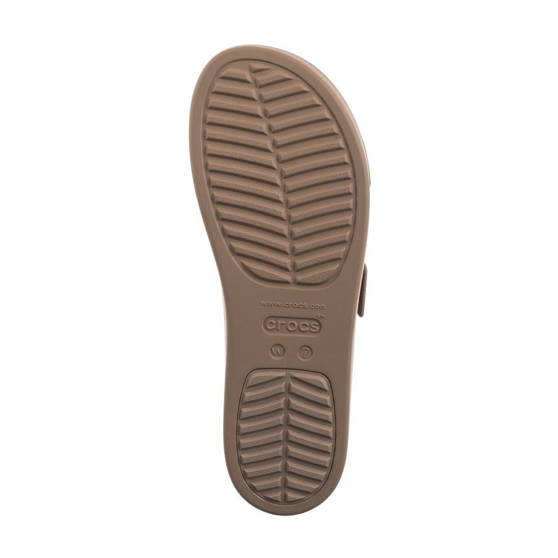 Crocs Brooklyn Buckle Low Wedge Bone 207431-2Q9 (CR293-c) Moteriški batai/šlepetės
