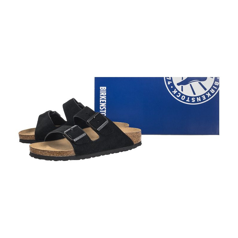 Birkenstock Arizona Bs Black 1027164 (BK218-b) Moteriški batai/šlepetės