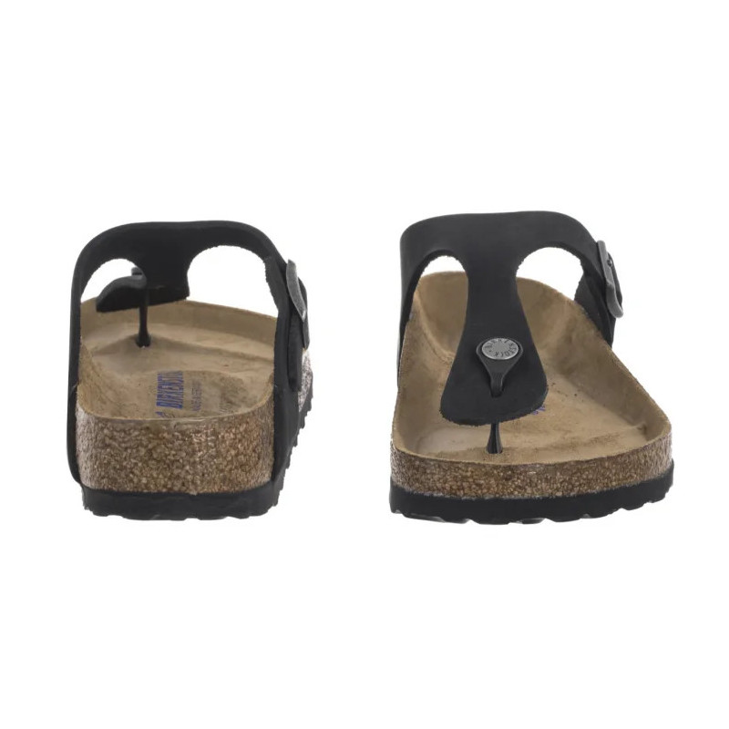 Birkenstock Gizeh BS Soft Footbed Black 1019023 (BK216-b) šlepetės