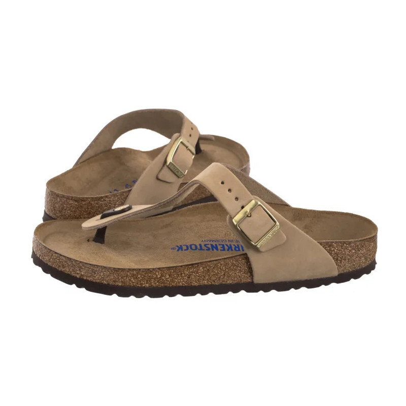 Birkenstock Gizeh BS Soft Footbed Sandcastle 1018999 (BK216-c) šlepetės