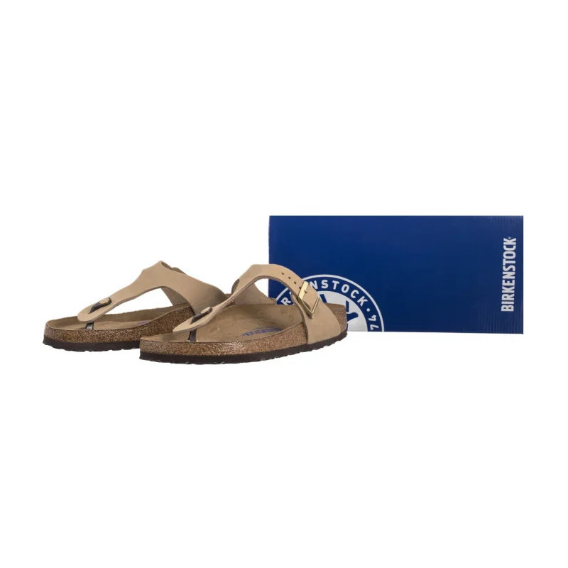Birkenstock Gizeh BS Soft Footbed Sandcastle 1018999 (BK216-c) šlepetės