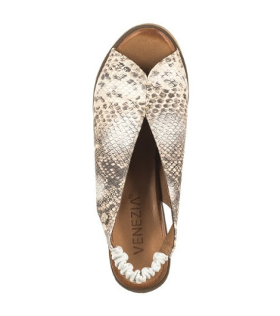 Venezia Białe 030170481 Whi (VE725-a) sandalai